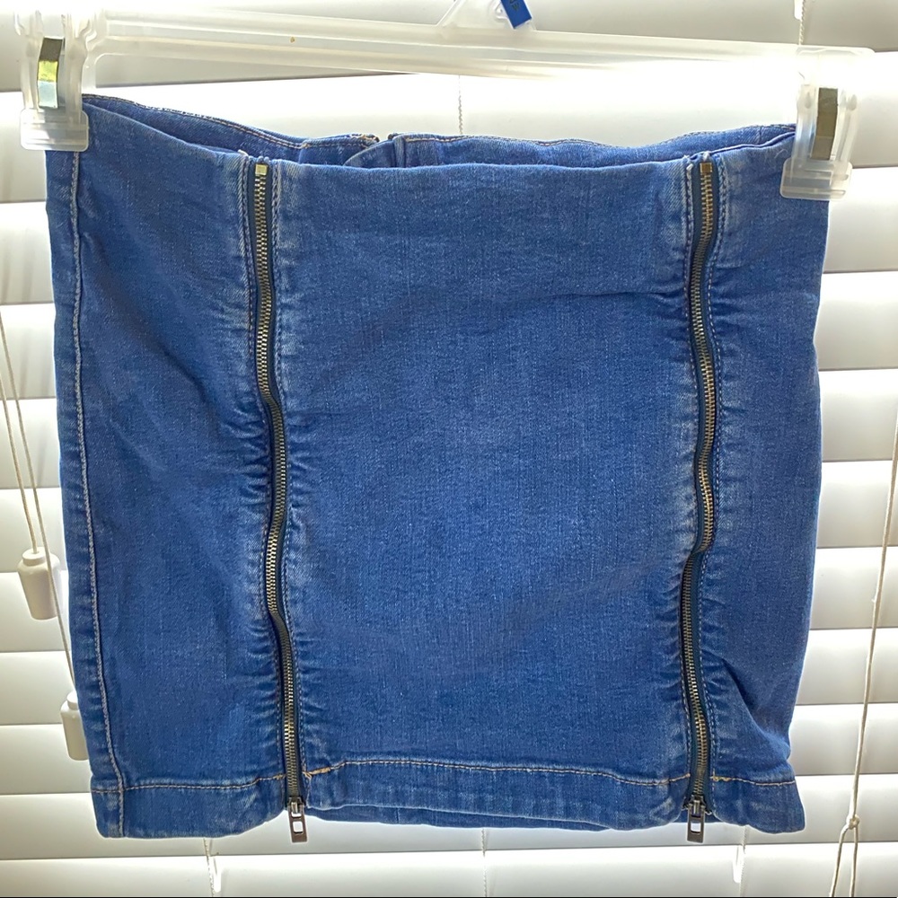 Jean skirt